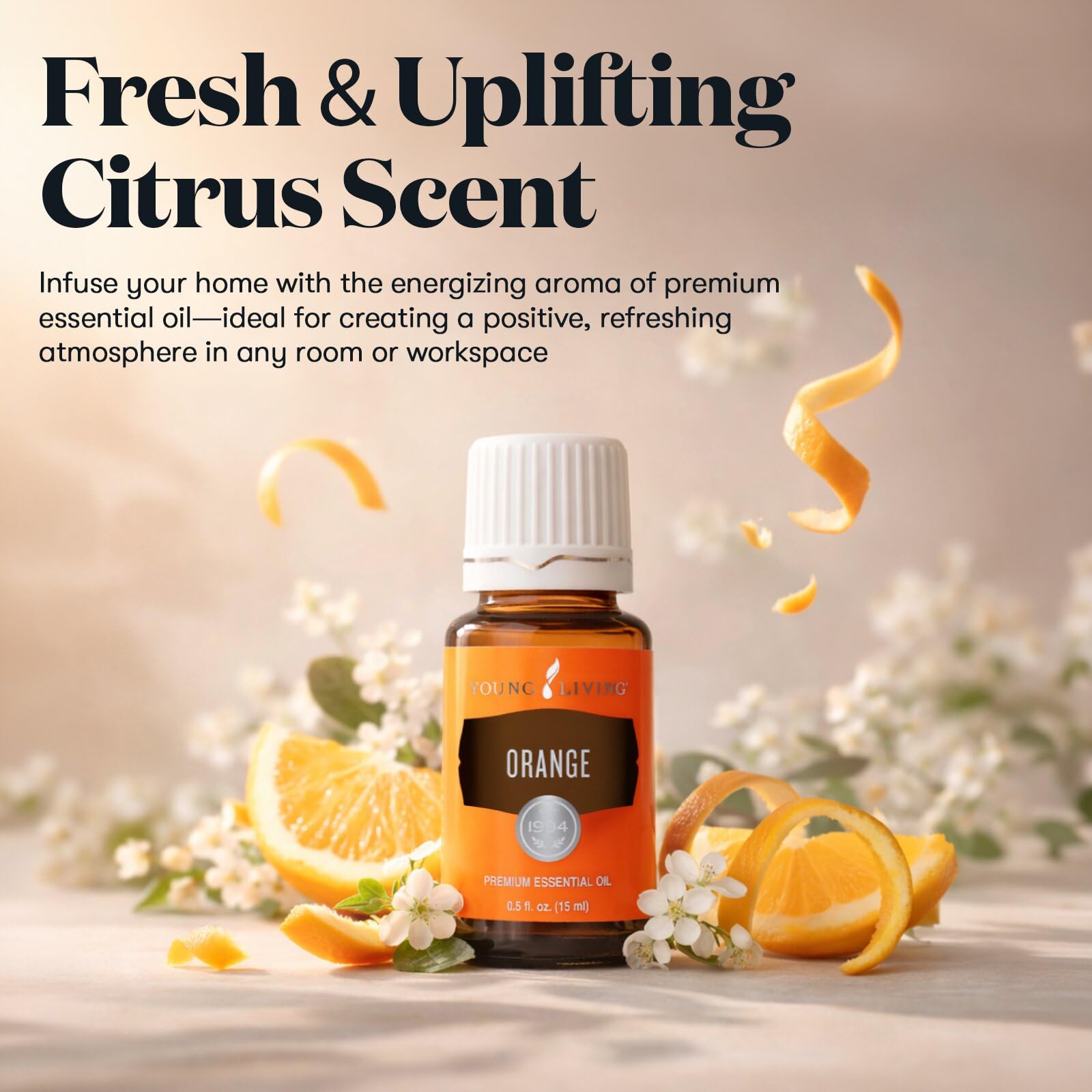 Amazon.com: Young Living Orange Essential Oil, 15 ml – Bright